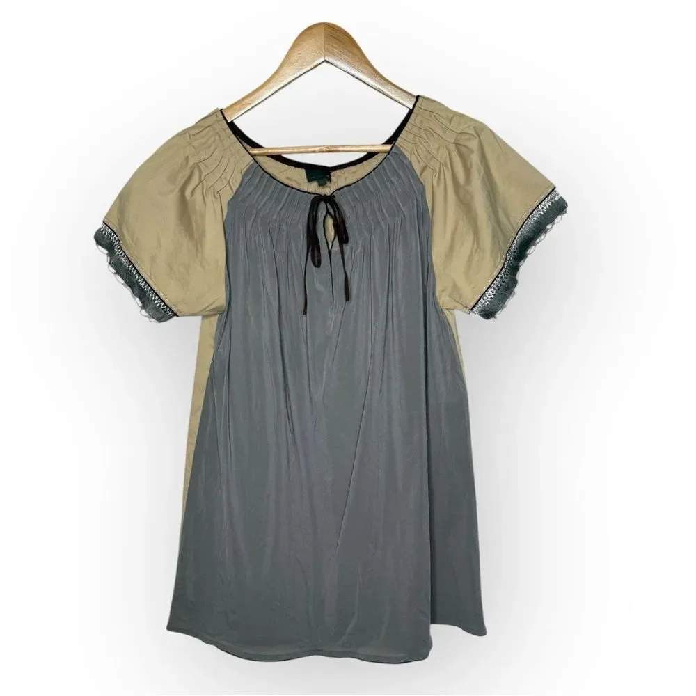 FENDI Vintage Tunic Mini Dress Top Size 40 - Picture 2 of 14